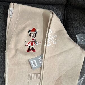 Disney Holiday Cardigan Minnie Mouse Knit